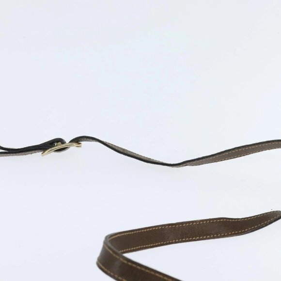 GUCCI GG Supreme Web Sherry Line Shoulder Bag PVC Beige Gold 010 378 Auth 148938 - Picture 9 of 16